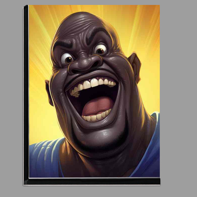 Buy Di-Bond : (Caricature of shaquille O Neal)