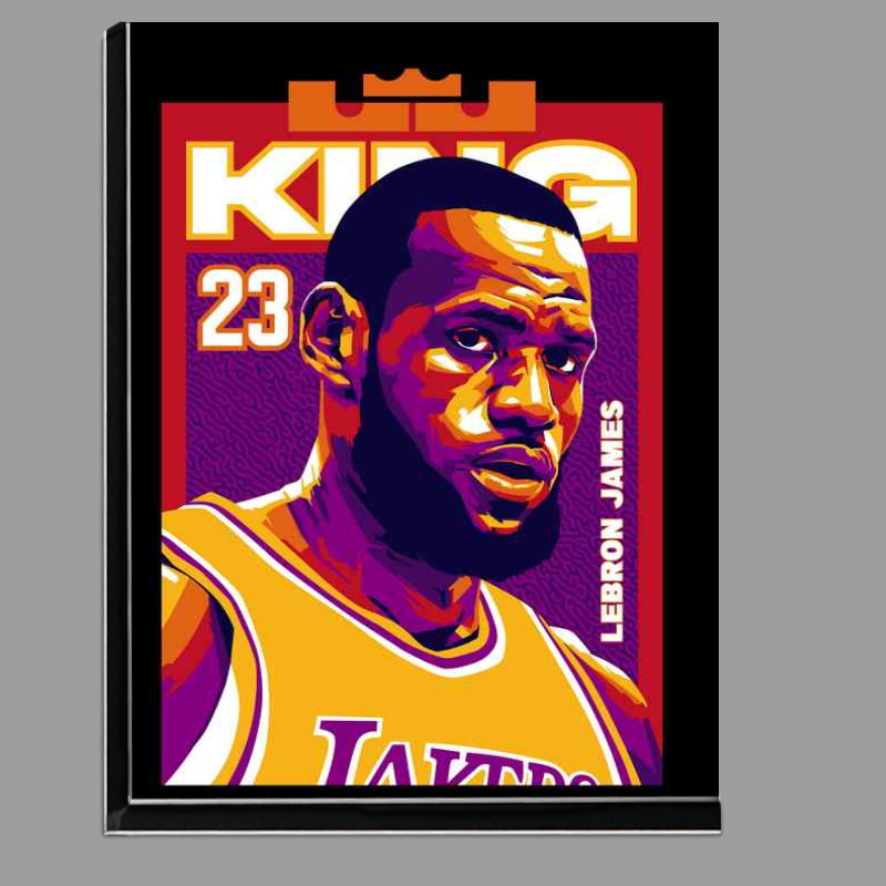 Buy Di-Bond : (King Lebron james basketball)