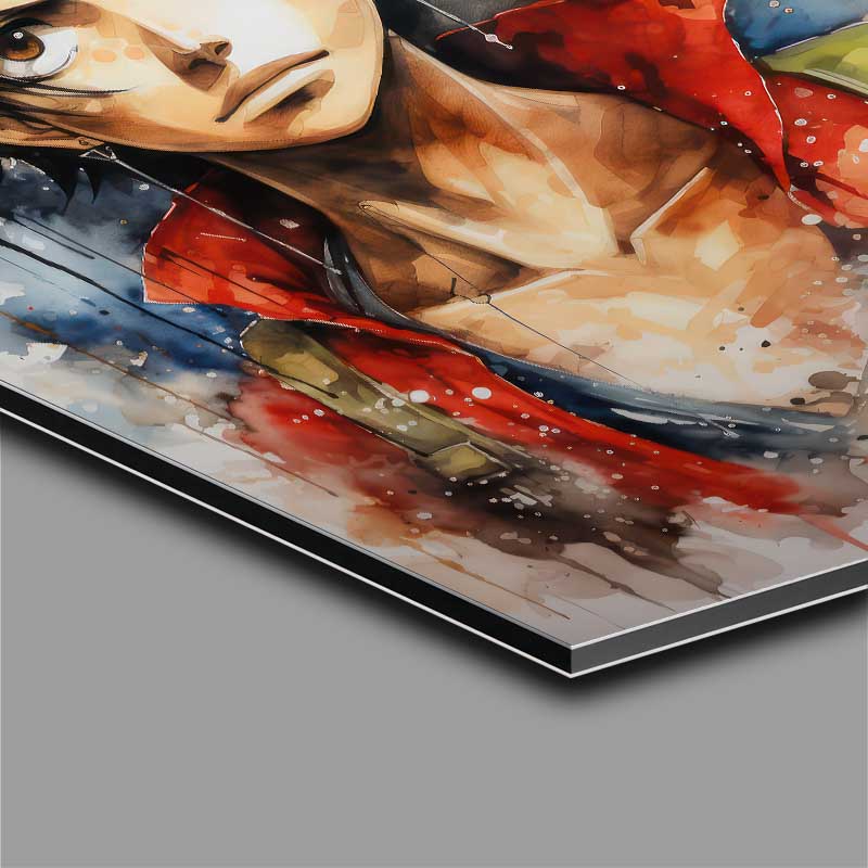 Buy Di-Bond : (Monkey D Luffy one piece splash art in his straw hat)