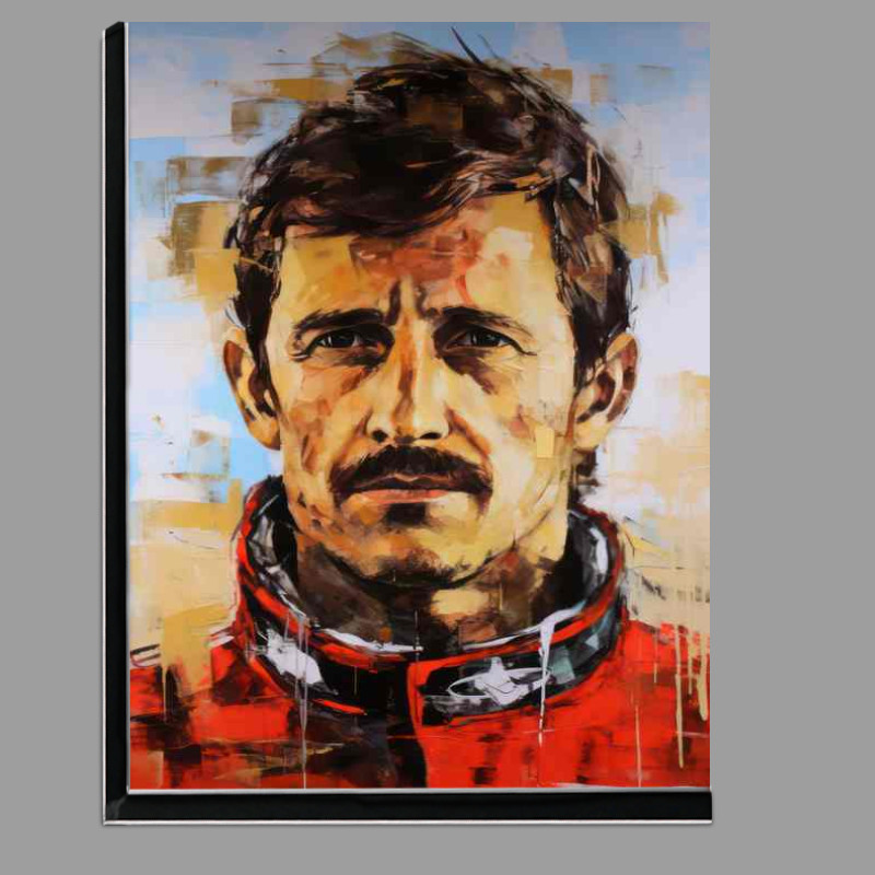 Buy Di-Bond : (Graham Hill Formula one racing_driver portrait)