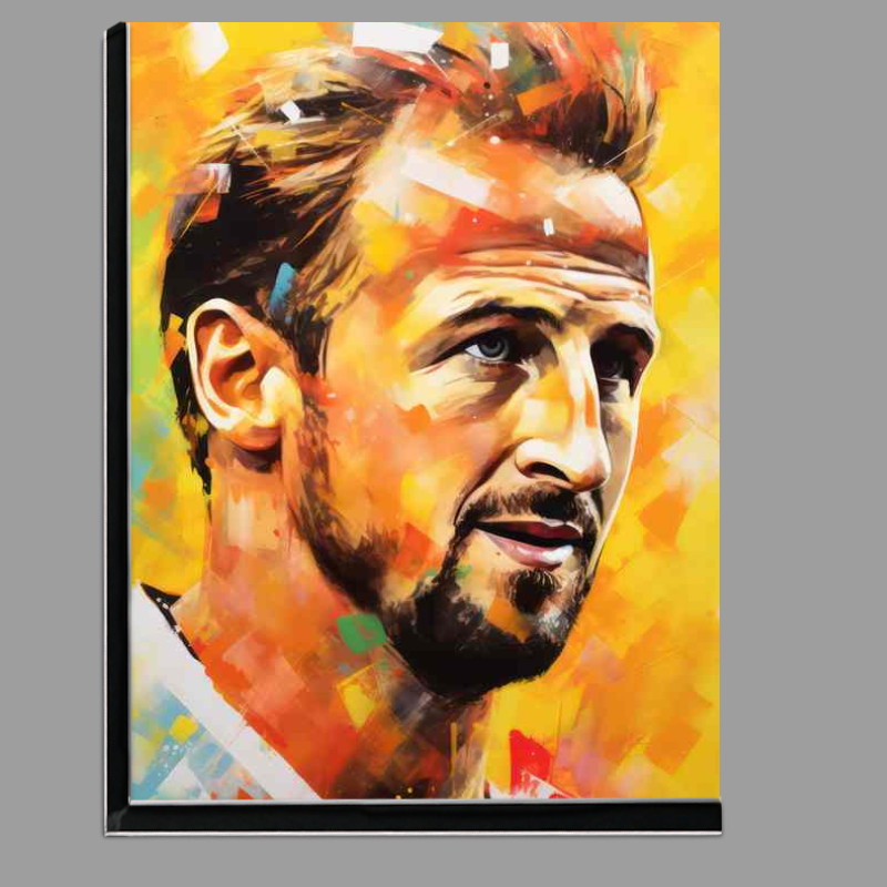 Buy Di-Bond : (Harry Kane Footballer in the style of painted art)