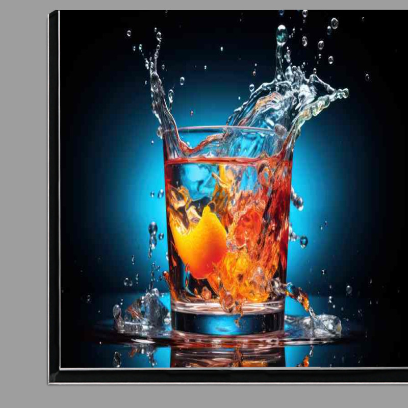 Buy Di-Bond : (A Glass Of Water With A Splash Of Orange)