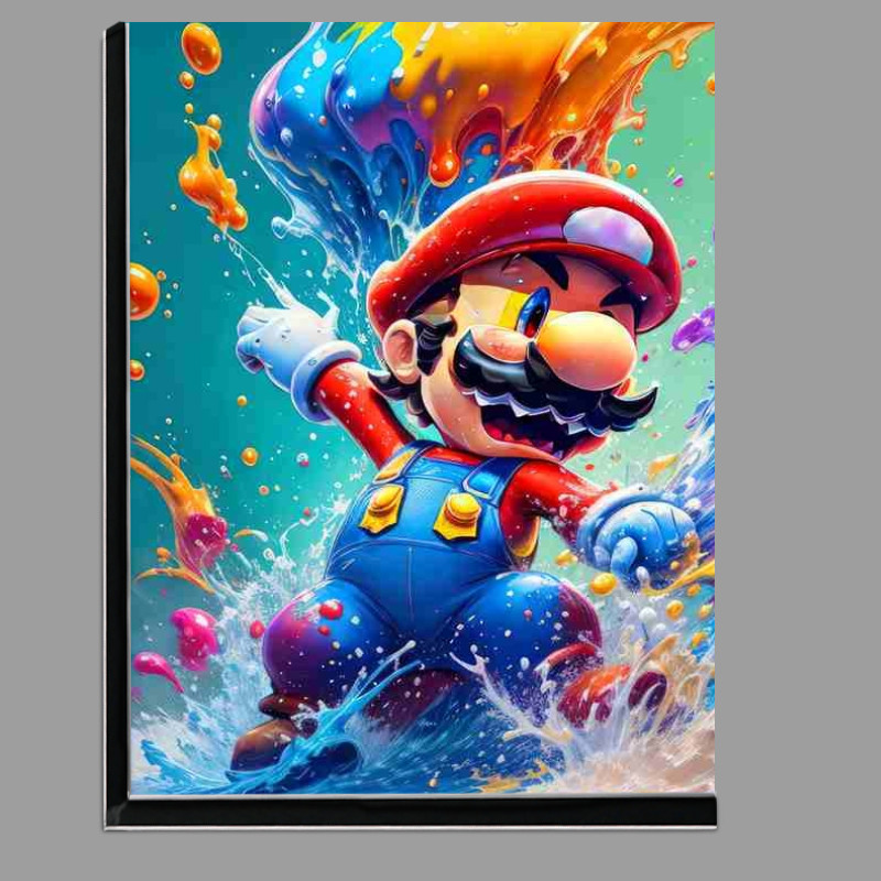 Buy Di-Bond : (Mario splash art amazing colours)