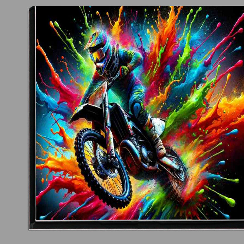 Buy Di-Bond : (Explosive Motocross Stunt Vivid Splash Colors)