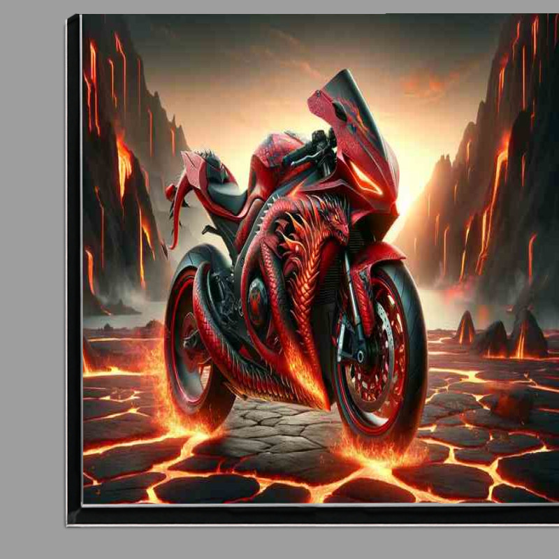 Buy Di-Bond : (Fury Fiery Red Superbike Design)