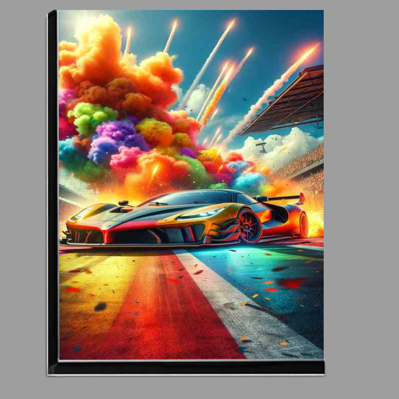 Buy Di-Bond : (Supercar Battle with Colorful bursts of Explosions)