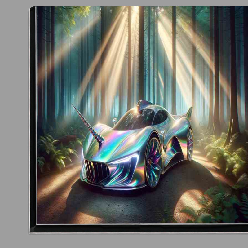 Buy Di-Bond : (Enchanted Unicorn Spirit Iridescent Sports Car)