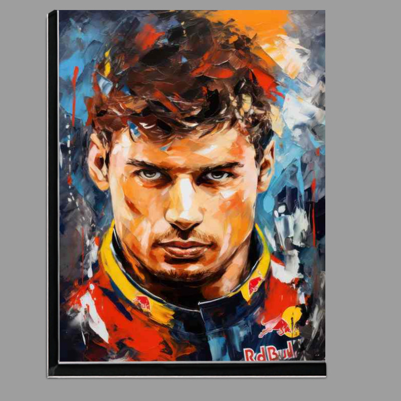 Buy Di-Bond : (Max Verstappen Formula one racing driver portrait)