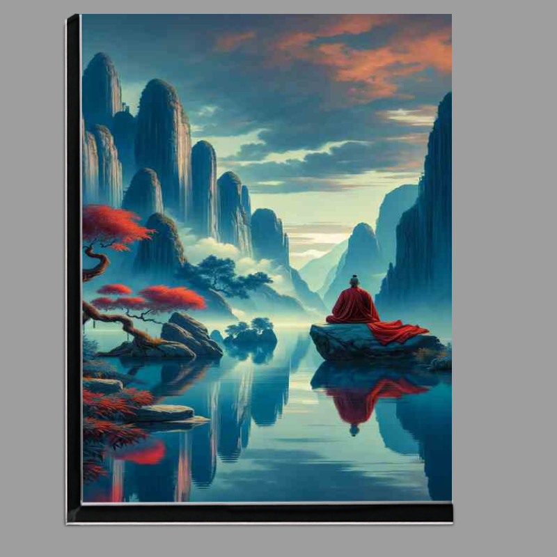 Buy Di-Bond : (Serene Monk Ancient Chinese Wisdom Art)