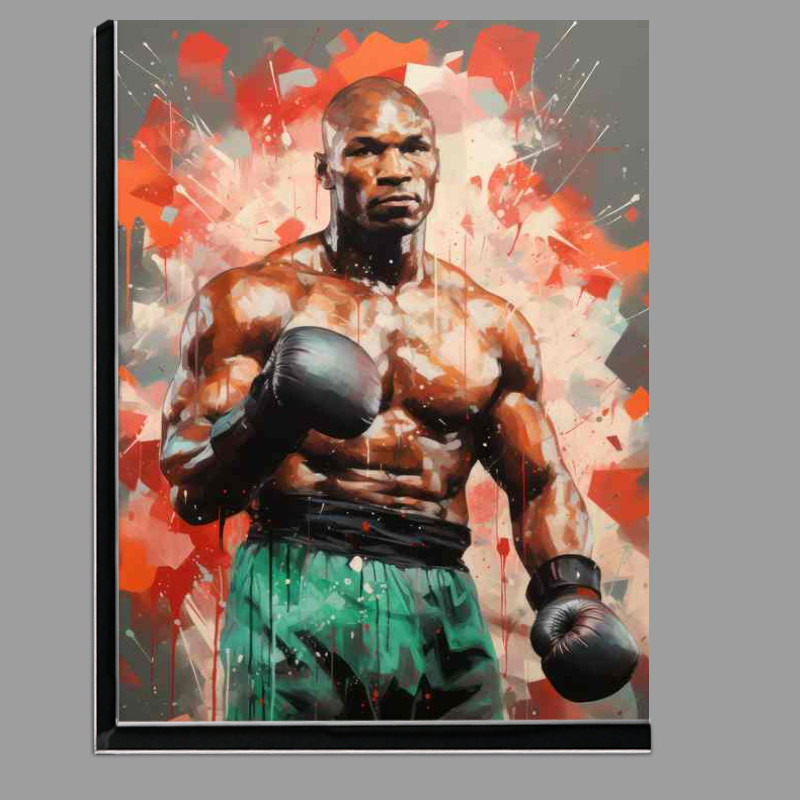 Buy Di-Bond : (Mike Tyson wearing boxing gloves painted style art)