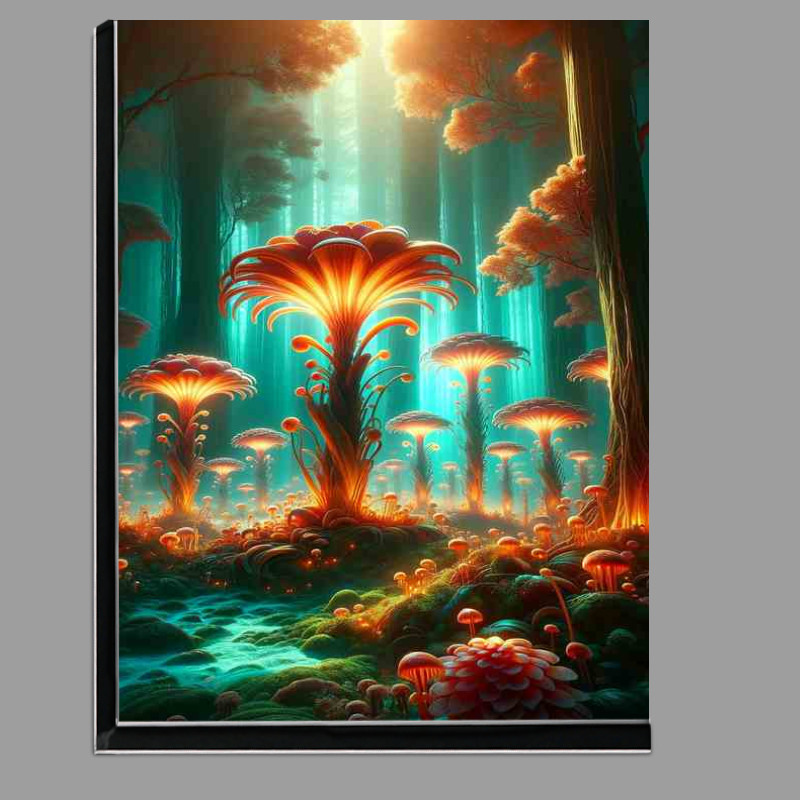 Buy Di-Bond : (Enchanted Forest with Luminescent Alien Flora)