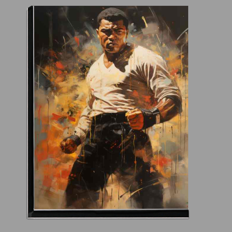Buy Di-Bond : (Muhammad ali painting the legendary boxer)