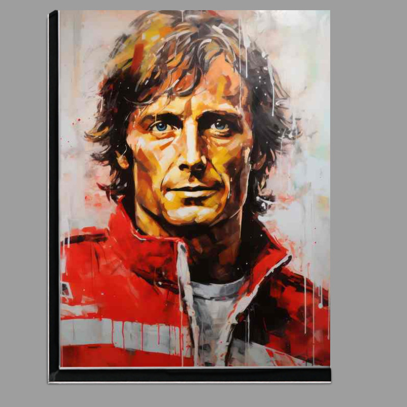 Buy Di-Bond : (Niki Lauda Formula one racing driver portrait)