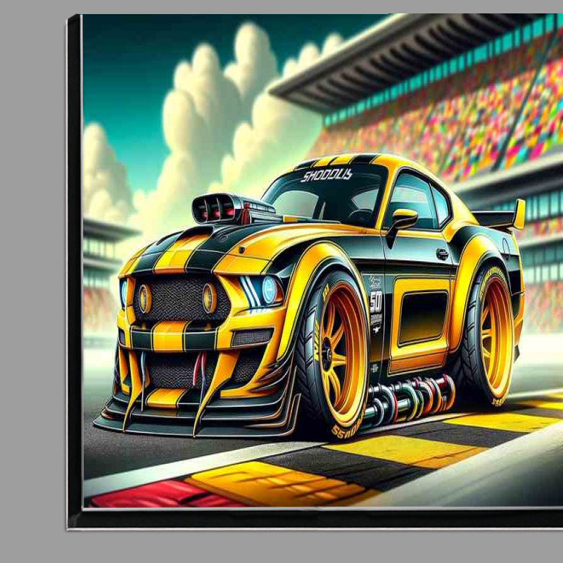 Buy Di-Bond : (Ford Boss Mustang The car is designed with style)