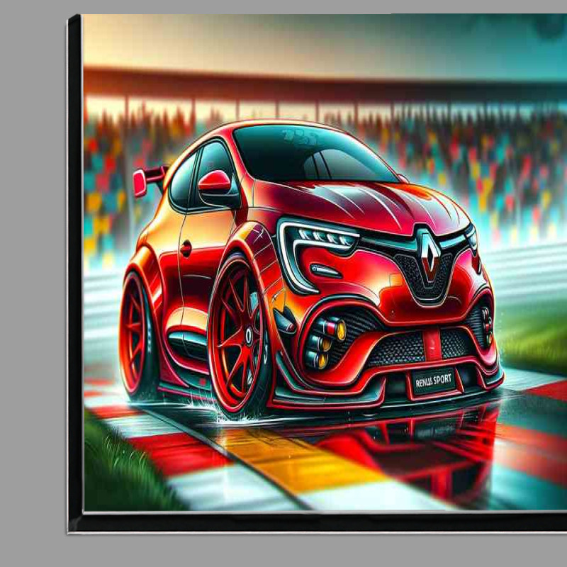Buy Di-Bond : (Renault sport Megane The car is designed with red paint)