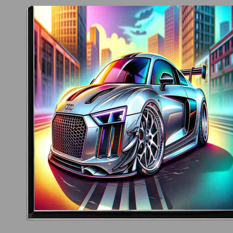 Buy Di-Bond : (Audi R8 style in a sleek silver paint)