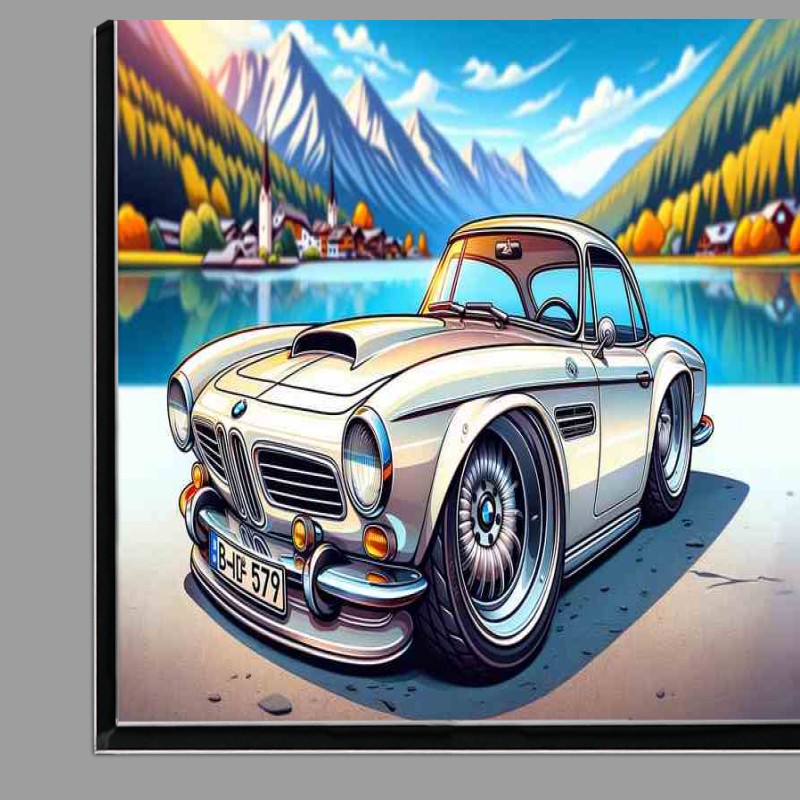 Buy Di-Bond : (BMW 507 style with extremely exaggerated features in silver)