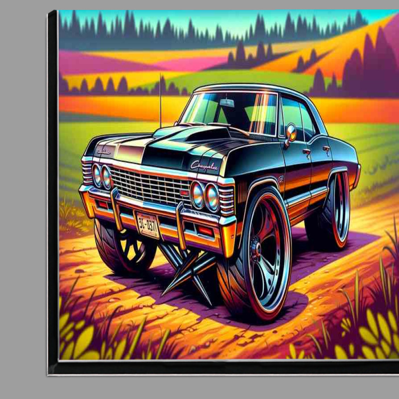 Buy Di-Bond : (Chevrolet Impala style with big wheels cartoon)