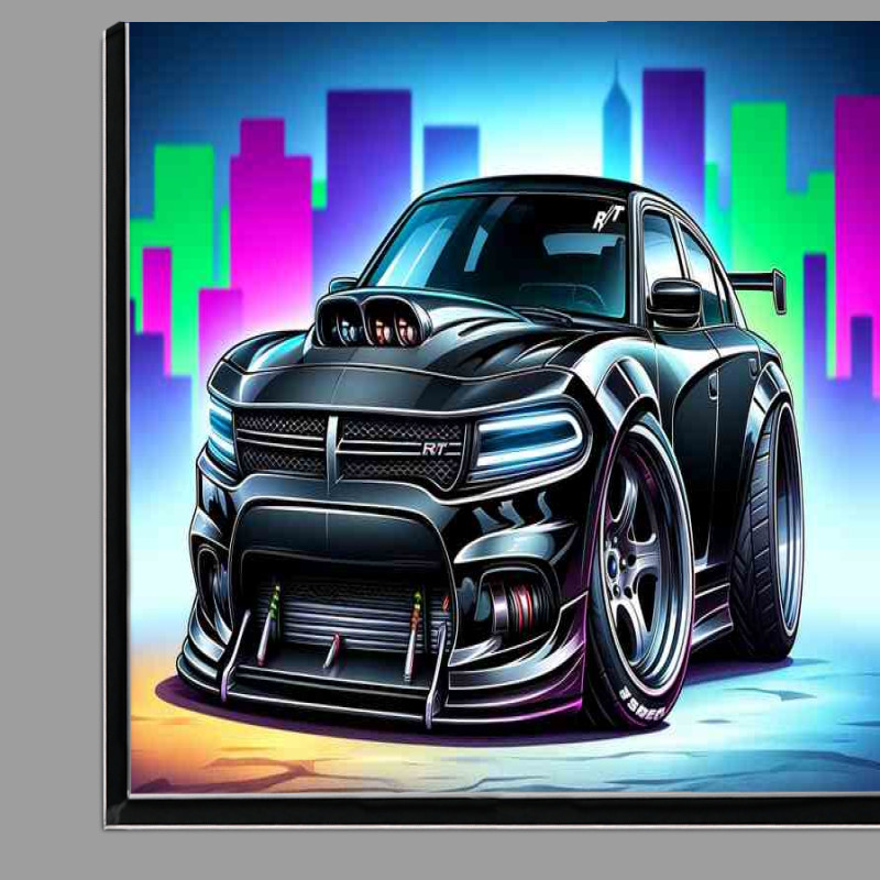 Buy Di-Bond : (Dodge Charger RT stylebig wheels in black)