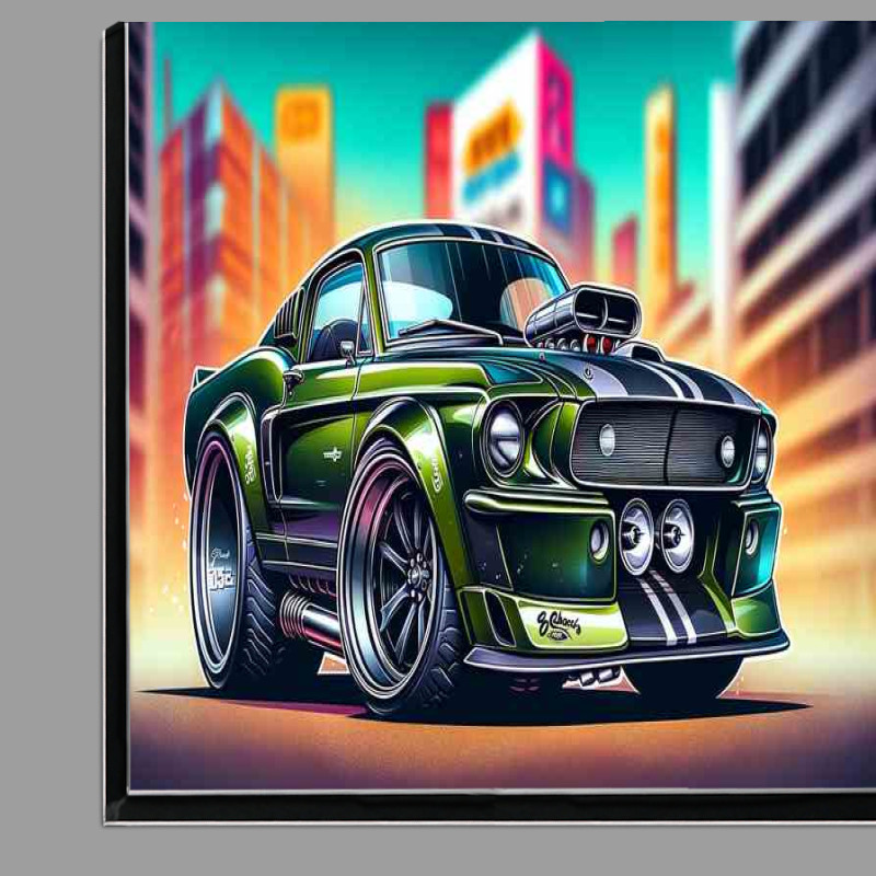 Buy Di-Bond : (Ford Mustang GT Fastback style in green)