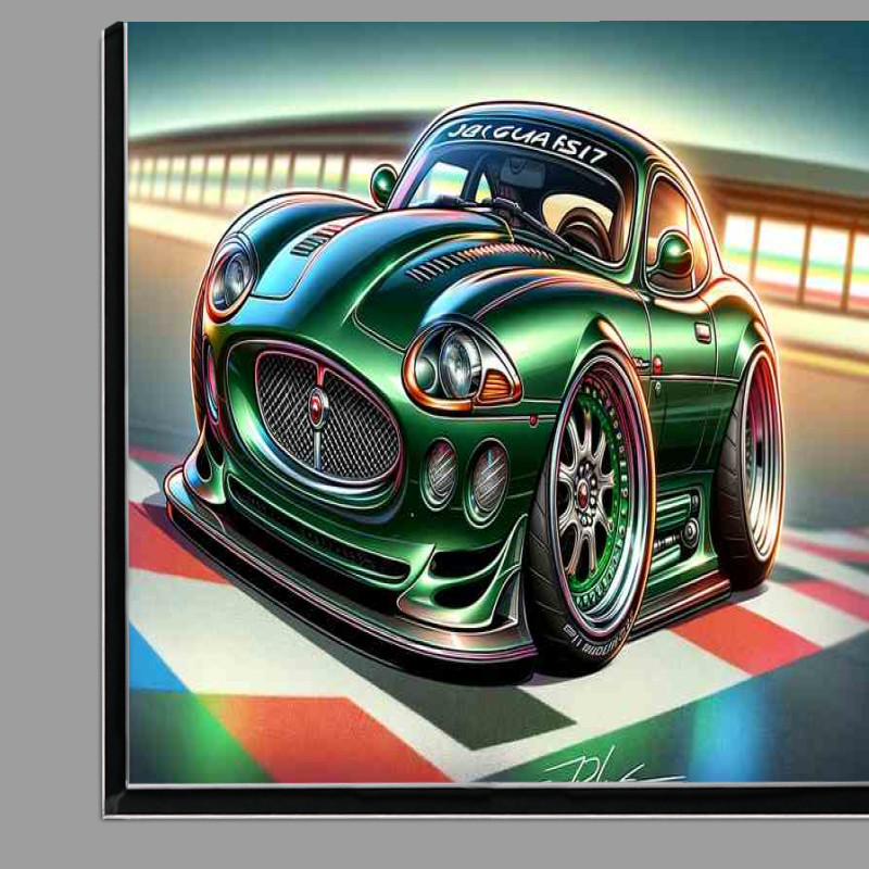 Buy Di-Bond : (Jaguar XKSS Style extremely exaggerated features In green)