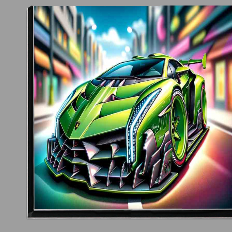 Buy Di-Bond : (Lamborghini Veneno style with extremely exaggerated In green)
