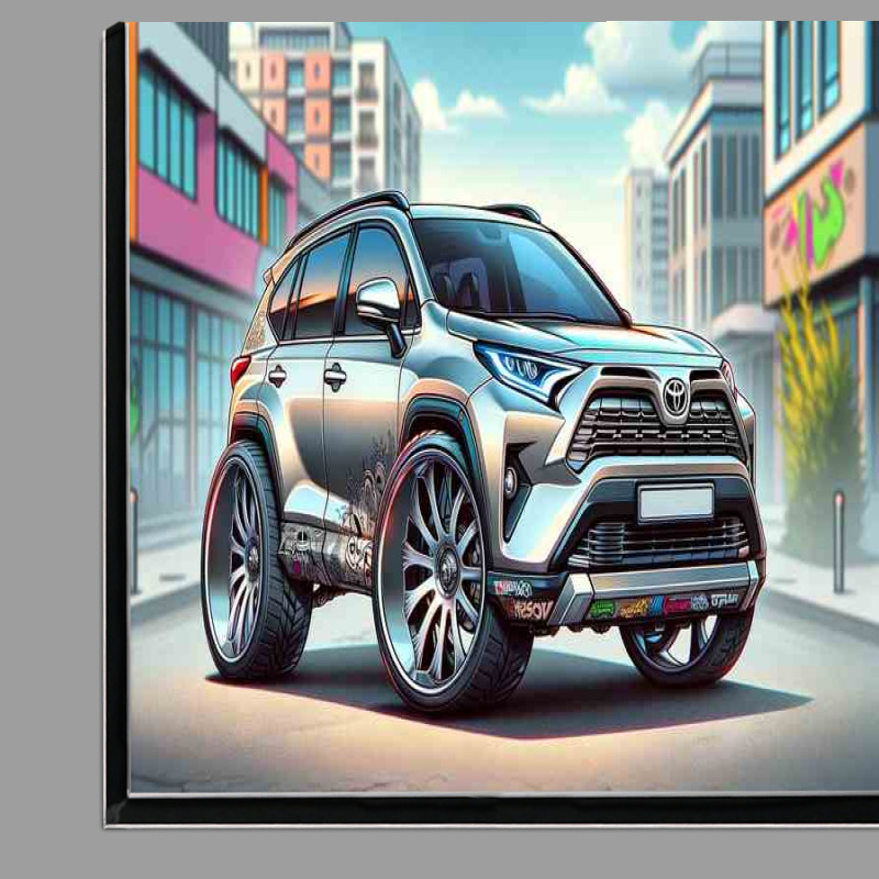 Buy Di-Bond : (Toyota RAV4 style 4x4 extremely exaggerated silver paint)