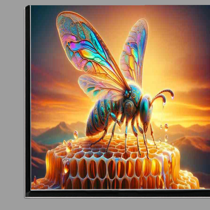 Buy Di-Bond : (Ethereal Macro bee with the honey pot)