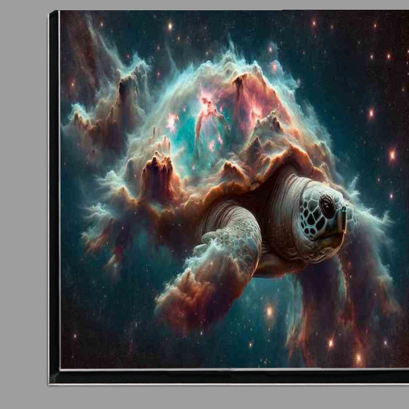 Buy Di-Bond : (Cosmic Turtle with Nebula Shell drifting through space)