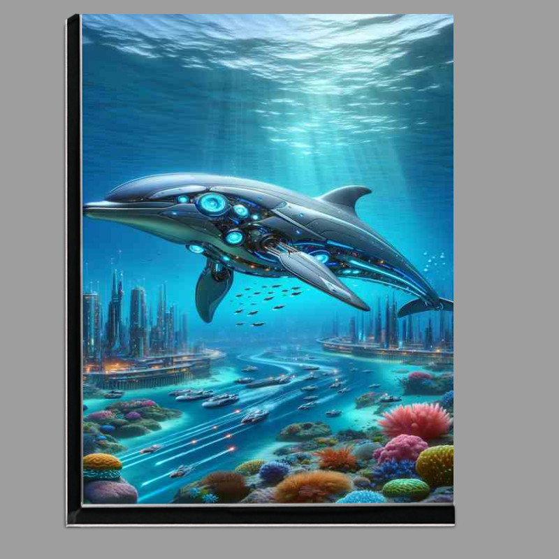 Buy Di-Bond : (Futuristic Aquatic Guardian Oceans Mechanical Sentinel)