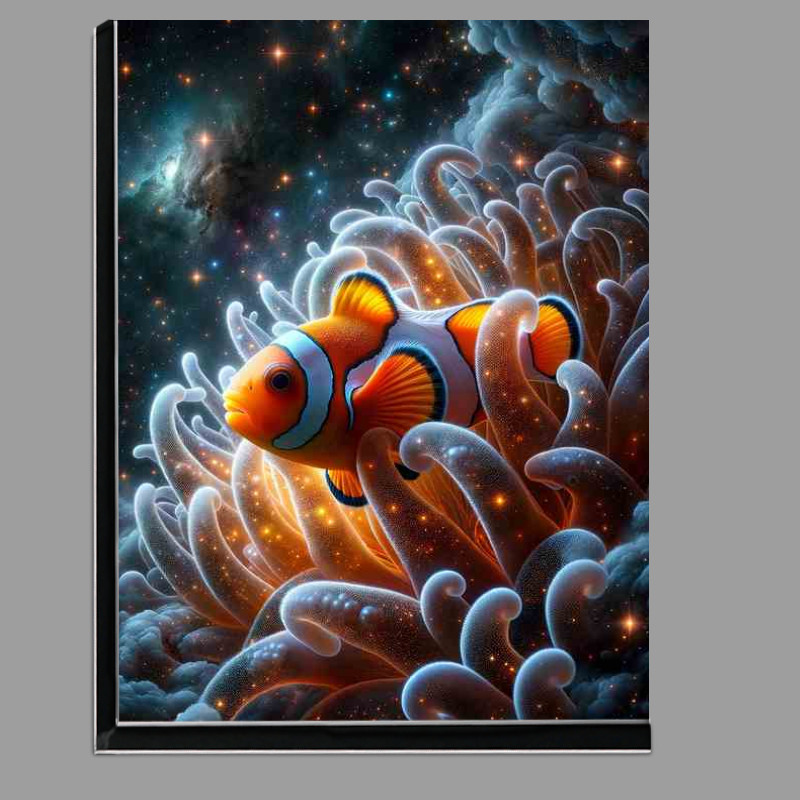 Buy Di-Bond : (Interstellar Clownfish in Cosmic Anemone orange and white)