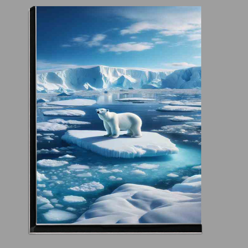 Buy Di-Bond : (Arctic Majesty Polar Bears Ice Realm)