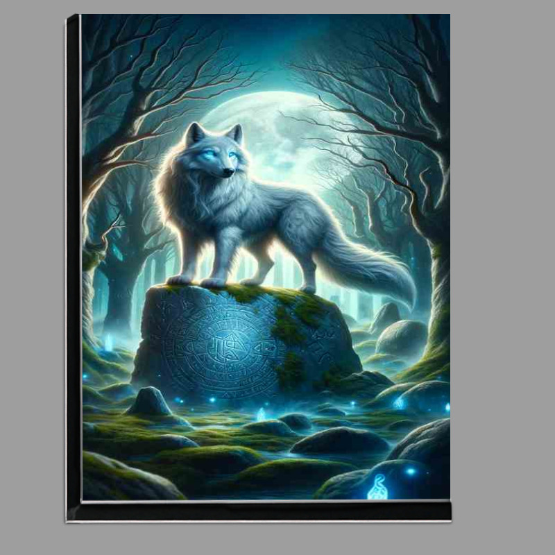 Buy Di-Bond : (Mythical Wolf Guardian in a fantasy setting)