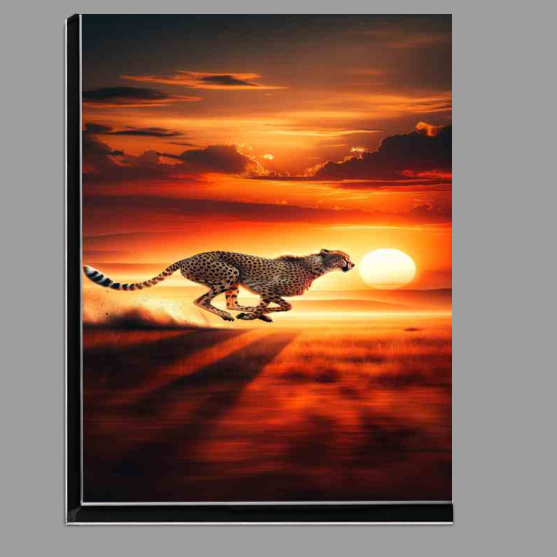 Buy Di-Bond : (Sunset Mirage Cheetahs Savanna Sprint)
