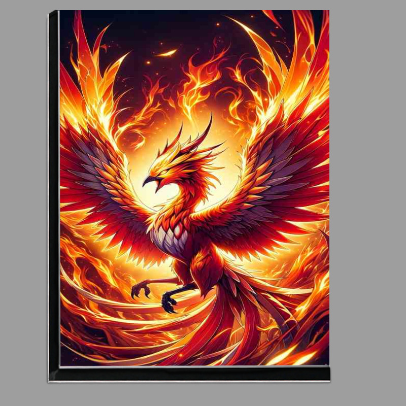 Buy Di-Bond : (Anime Style Phoenix in Fiery Rebirth)