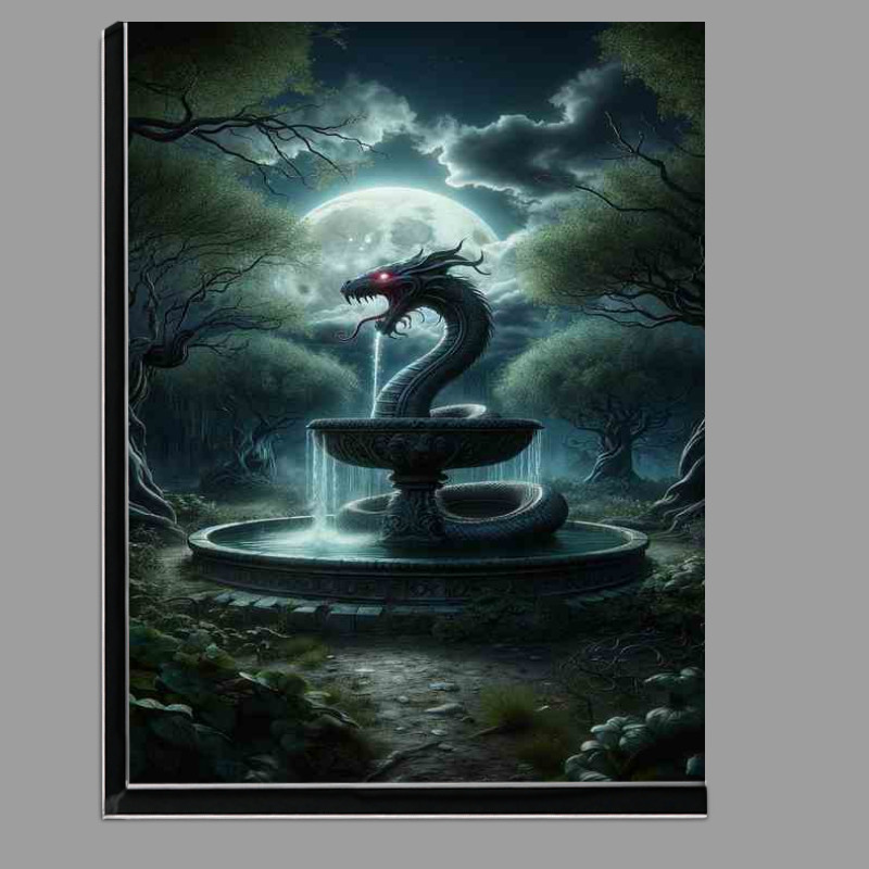 Buy Di-Bond : (Gothic Serpent in the center of a gothic fountain)