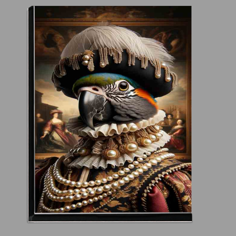 Buy Di-Bond : (Aristocratic Parrot in Renaissance Noble Attire)