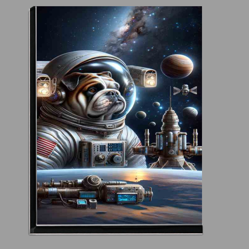 Buy Di-Bond : (Astronaut Bulldog Surveying Distant Planets)