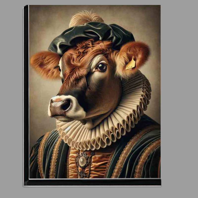 Buy Di-Bond : (Distinguished Cow in Renaissance Garb)