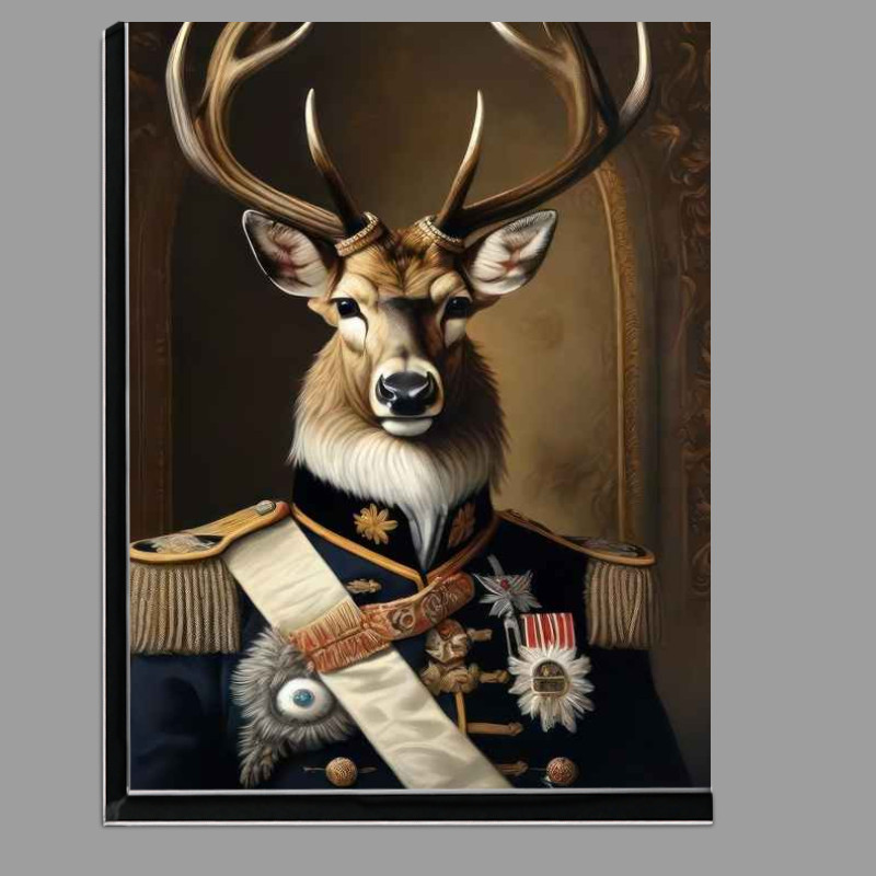 Buy Di-Bond : (Distinguished Deer Admiral in Uniform)