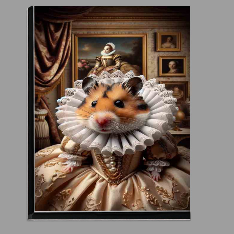 Buy Di-Bond : (Elegant Hamster in Regal Elizabethan Dress)