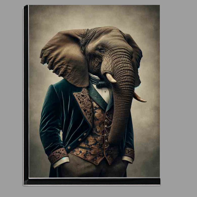 Buy Di-Bond : (Elephant in Victorian Aristocrat Attire)