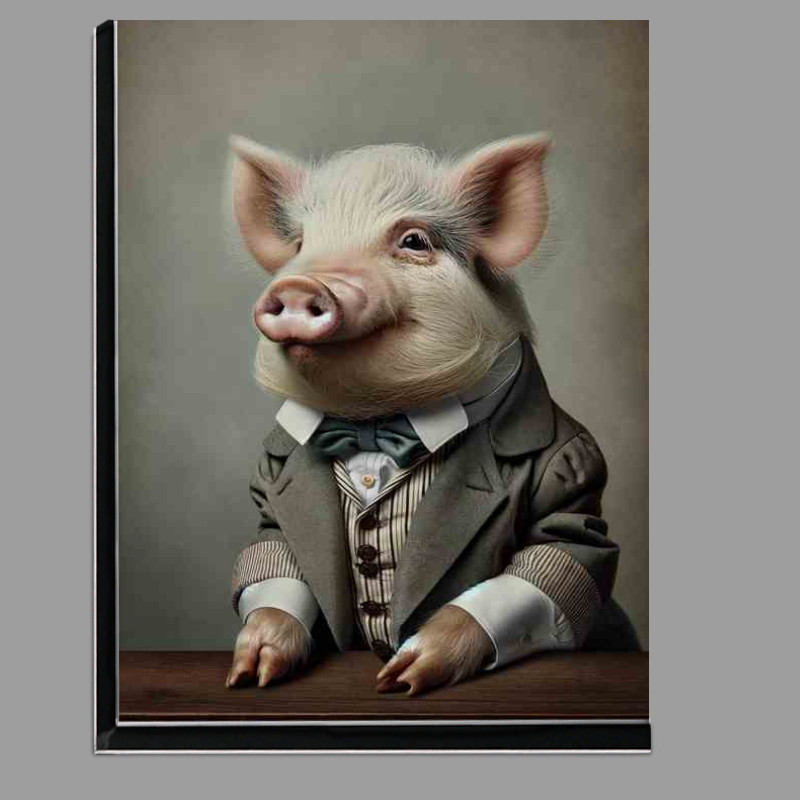 Buy Di-Bond : (Noble Pig in Victorian Gentleman Attire)
