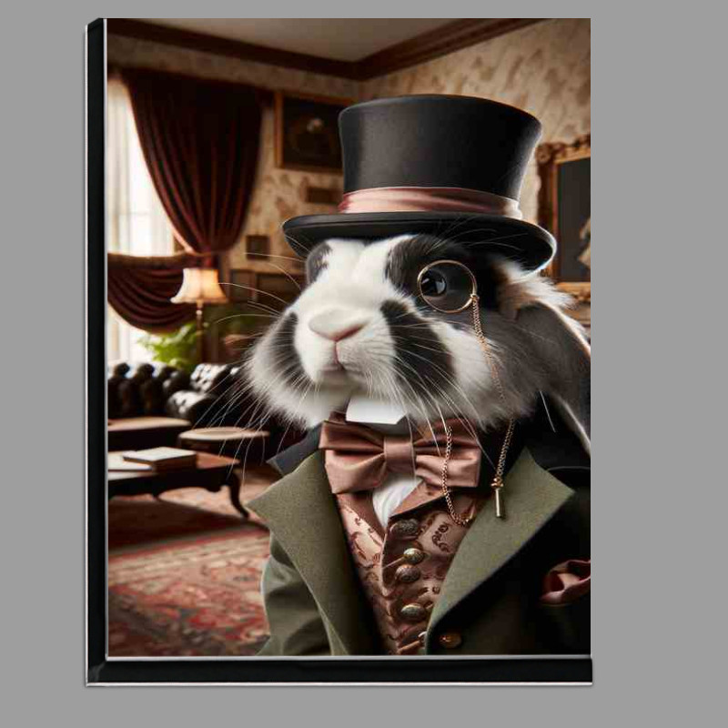 Buy Di-Bond : (Noble Rabbit in Victorian Gentleman Attire)