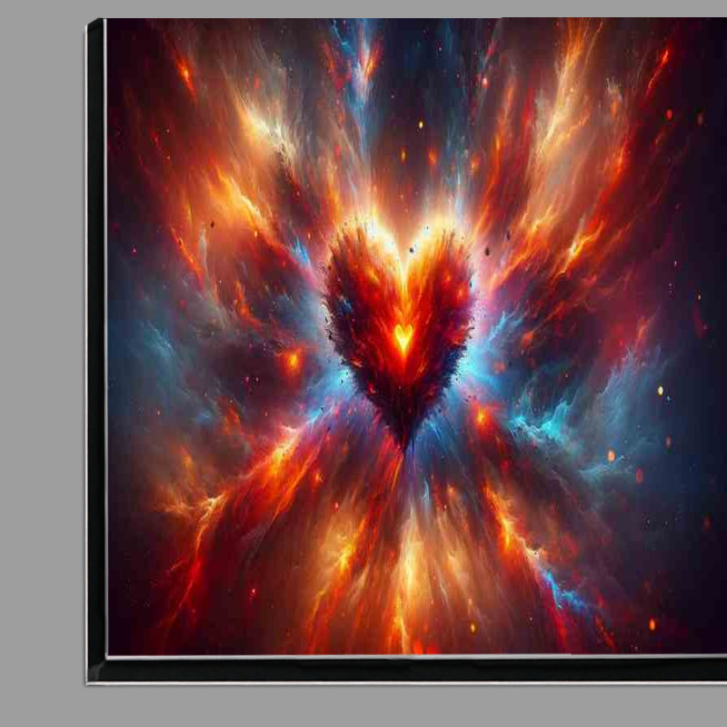 Buy Di-Bond : (Emotion Abstract Artistic Fiery Display)
