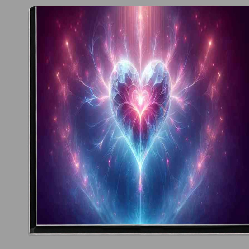 Buy Di-Bond : (Ethereal Love Heart Glowing Romance Art)
