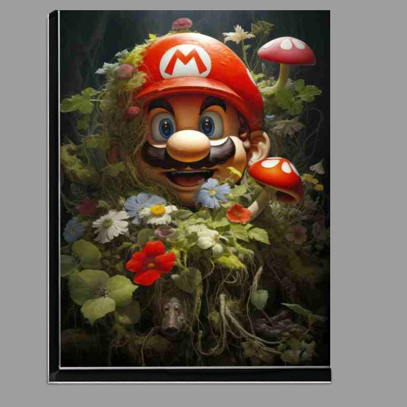 Buy Di-Bond : (Super mario style art from beyond)