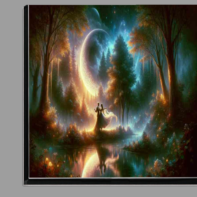 Buy Di-Bond : (Moonlight Dance Lovers Artistic and romantic)