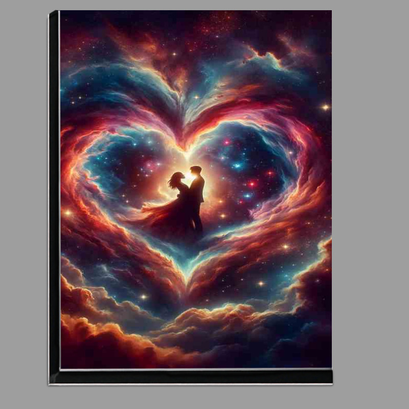 Buy Di-Bond : (Stellar Romance Heart full of love Nebula Close Up)