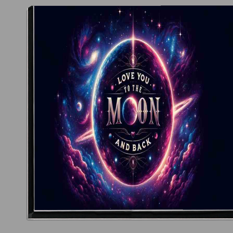 Buy Di-Bond : (Cosmic Affection Love You To The Moon And Back Artwork)